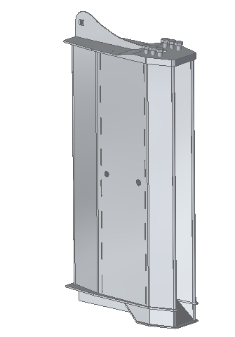 Hebel's rudder blade